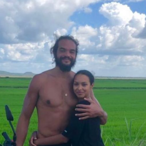 Joakim Noah et sa fiancée Lais Ribeiro au Brésil. Février 2021.