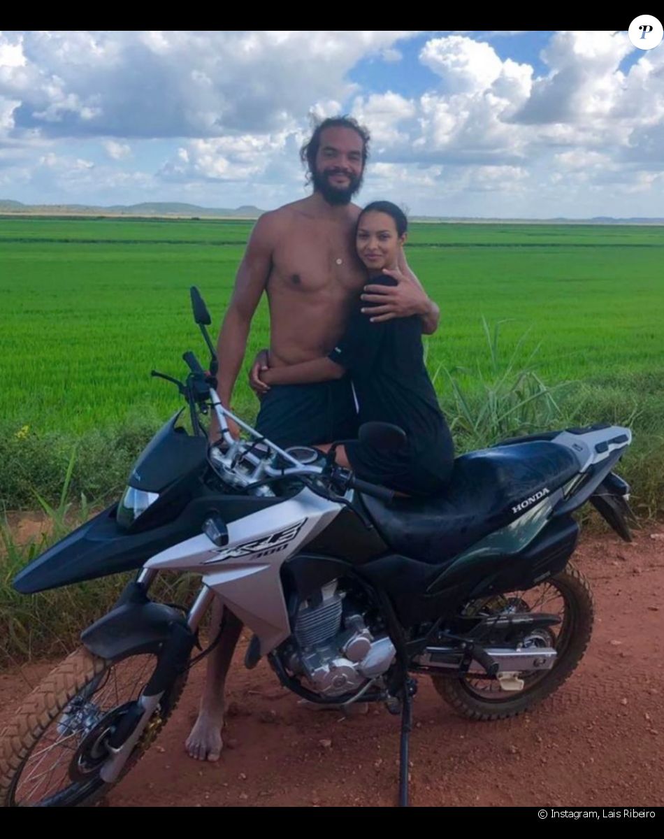Joakim Noah et sa fiancée Lais Ribeiro au Brésil. Février 2021.