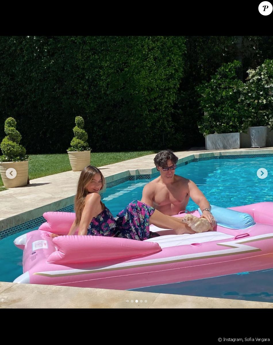 Sofia Vergara et Joe Manganiello. Mai 2020.