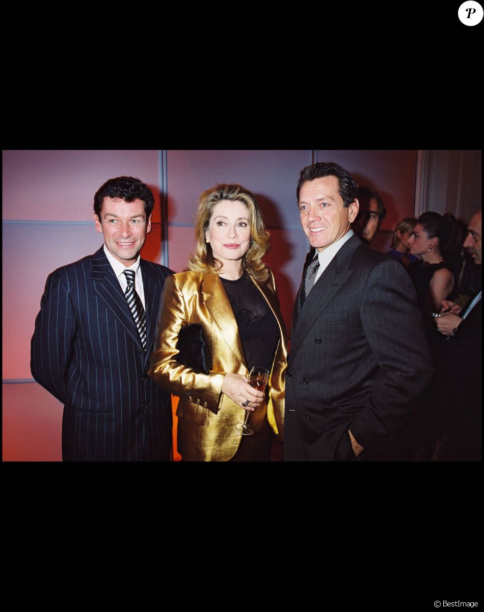 patrick Dupond, Catherine Deneuve et Bernard Gireaudau.