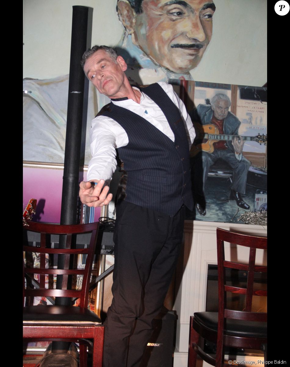 Exclusif - Patrick Dupond - Dîner privé en l'honneur de Jean-Paul Belmondo à La Chope des Puces à Saint-Ouen le 27 février 2017. © Philippe Baldini/Bestimage