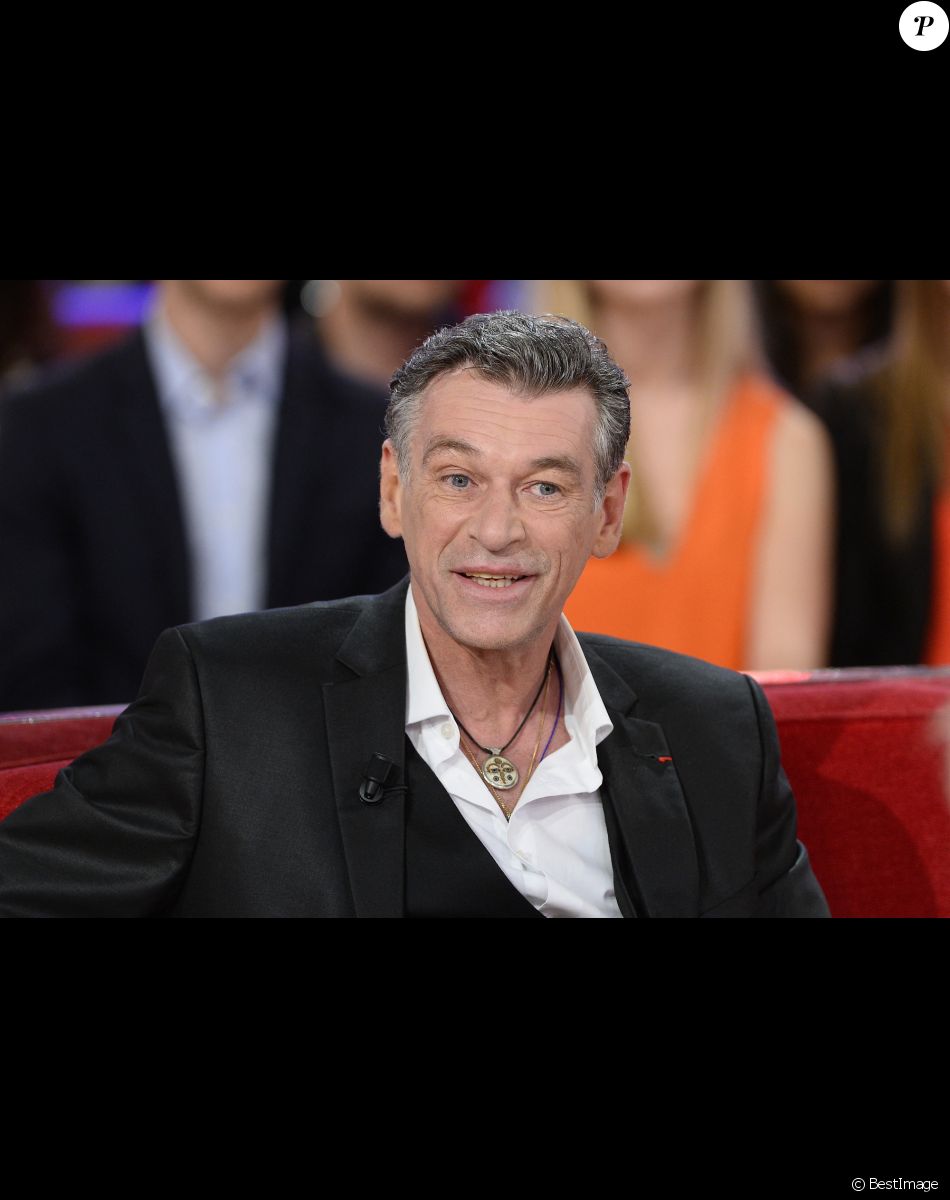 Patrick Dupond - Enregistrement de l'émission "Vivement Dimanche" à Paris le 1er Avril 2015. L'émission a été diffusée le 05 Avril 2015.