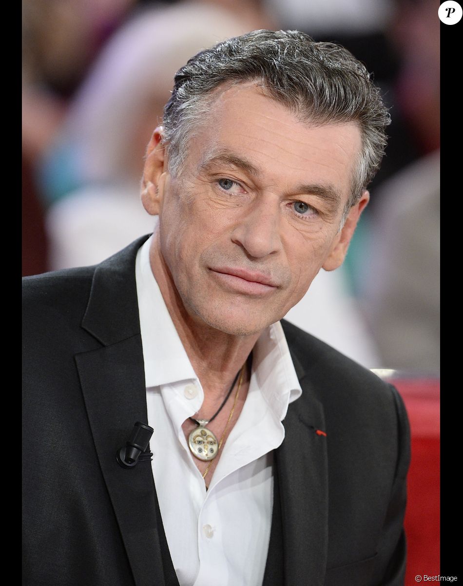 Patrick Dupond - Enregistrement de l'émission "Vivement Dimanche" à Paris le 1er Avril 2015. L'émission a été diffusée le 05 Avril 2015.