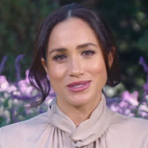 Meghan Markle, duchesse de Sussex, fait une apparition à la télévision américaine dans l'émission "CNN Heroes" le 13 decembre 2020.