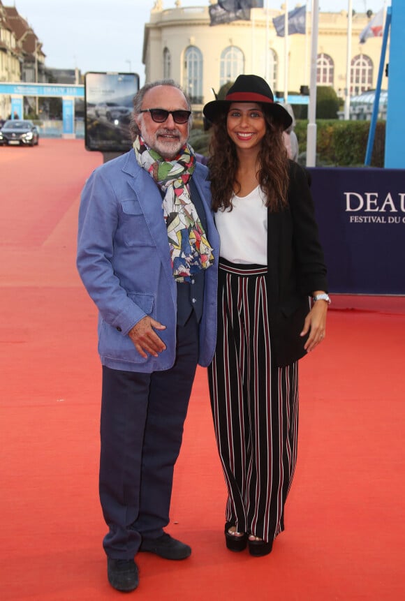 Olivier Dassault et sa fille Helena à la première de "The Music of Silence" lors du 43ème Festival du Cinéma Américain de Deauville, le 6 septembre 2017. © Denis Guignebourg/Bestimage