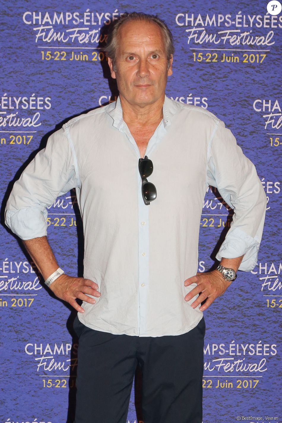 Hippolyte Girardot - Photocall lors de la cérémonie de clôture du 6ème Champs Elysées Film Festival (CEFF) au cinéma Gaumont Marignan à Paris, France, le 22 juin 2017. © CVS-Veeren/Bestimage   