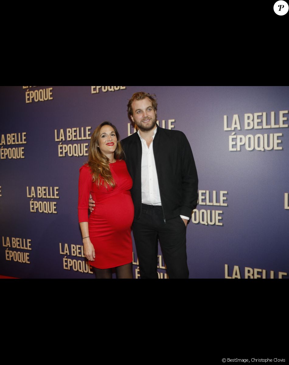 Victoria Bedos et son compagnon Romain Battisti - Avant-première du film "La belle époque" au Gaumont Capucines à Paris, le 17 octobre 2019. © Christophe Clovis / Bestimage