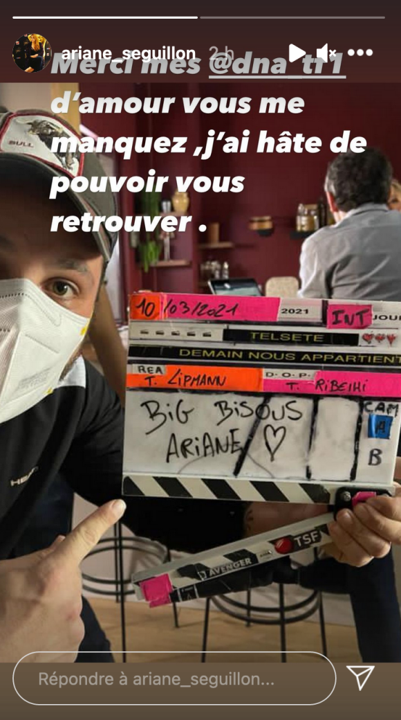 Ariane Séguillon (Demain nous appartient) hospitalisée après avoir contracté le coronavirus - Instagram
