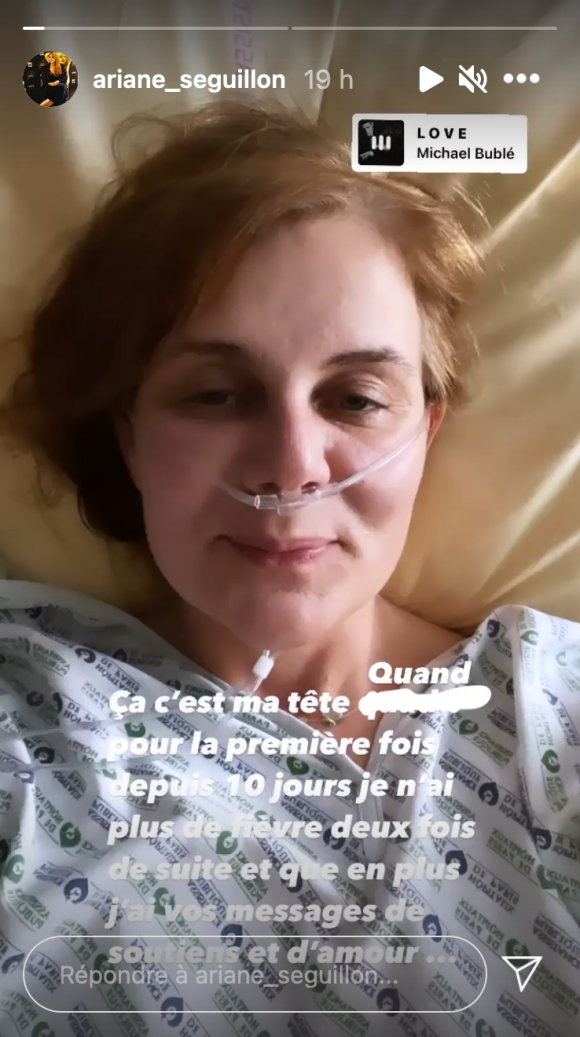 Ariane Séguillon (Demain nous appartient) hospitalisée après avoir contracté le coronavirus - Instagram