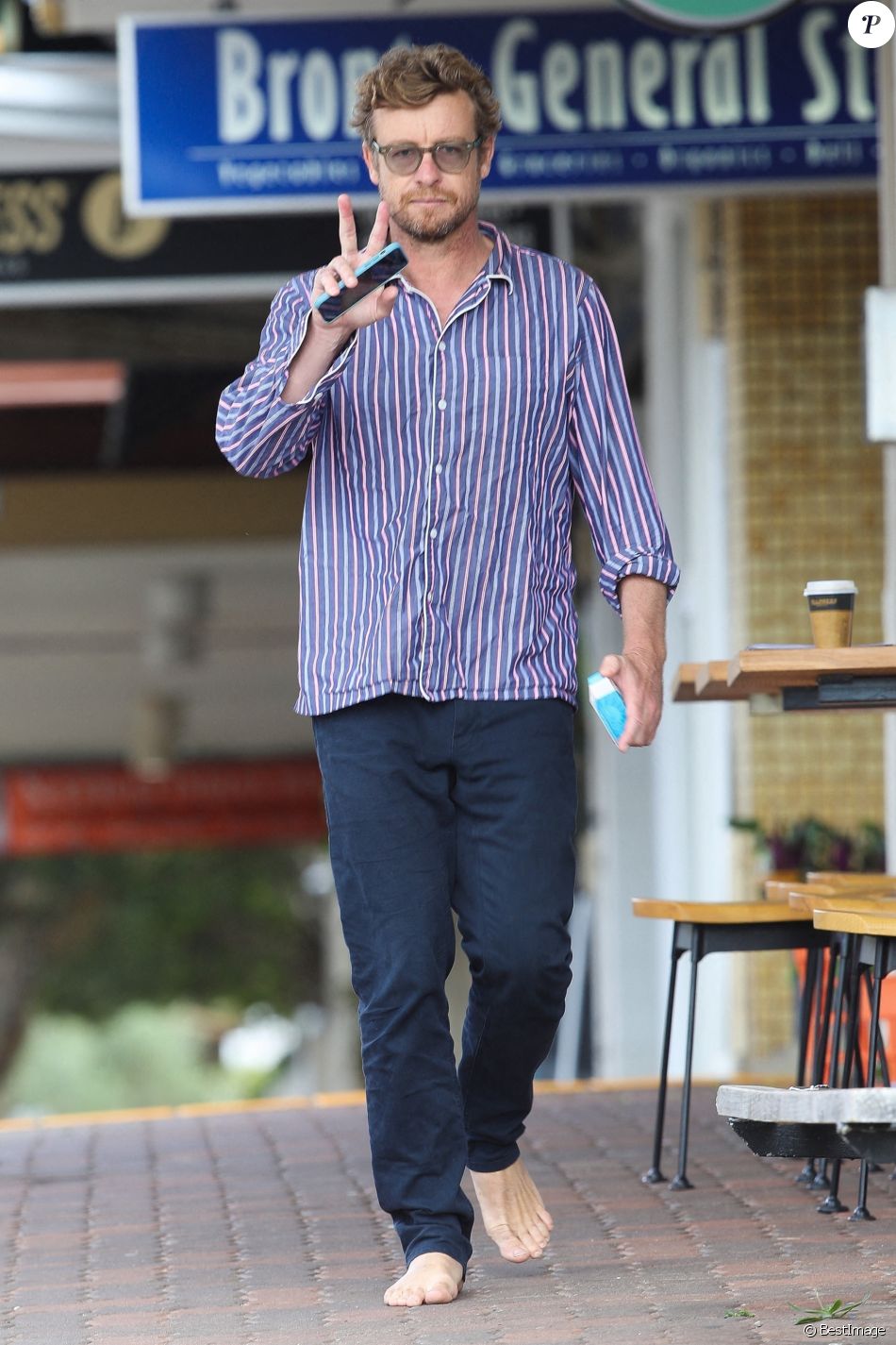 Exclusif - Simon Baker à Sydney le 16 novembre 2020.