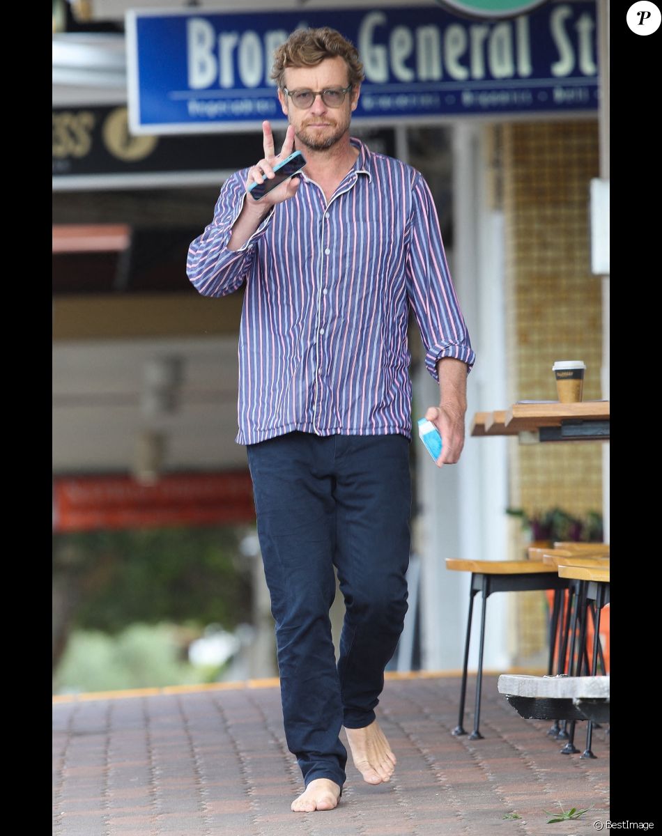 Exclusif - Simon Baker à Sydney le 16 novembre 2020.