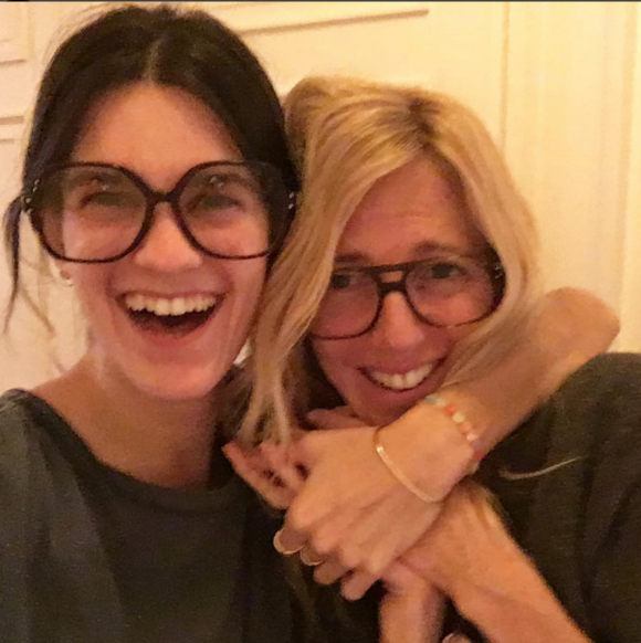 Selfie de Suzanne Lindon avec sa mère Sandrine Kiberlain, novembre 2017.