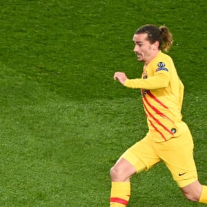 Match de football en 1/8ème finale de ligue des champions (champions league) Paris Saint Germain (PSG) contre Barcelone (1-1) au parc des Princes à Paris le 10 mars 2021. © Anthony Bibard/FEP/ Panoramic / Bestimage 