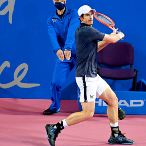 Andy Murray lors de l'Open Sud de France 2021 à Montpellier, le 23 février 2021. © Jean-Baptiste Autissier/Panoramic/Bestimage