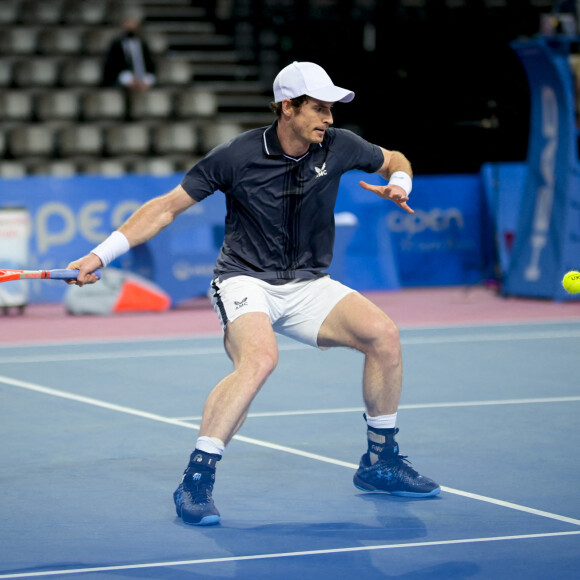 Andy Murray lors de l'Open Sud de France 2021 à Montpellier, le 23 février 2021. © Jean-Baptiste Autissier/Panoramic/Bestimage
