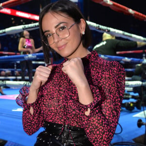 Agathe Auproux lors du gala de boxe Univent à l'AccorHotels Arena de Paris pour le championnat du monde WBA le 15 novembre 2019. © Veeren / Bestimage