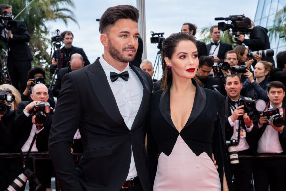 Thomas Vergara et sa femme Nabilla Benattia (enceinte) - Montée des marches du film "A Hidden Life" lors du 72ème Festival International du Film de Cannes. Le 19 mai 2019 © Borde / Bestimage