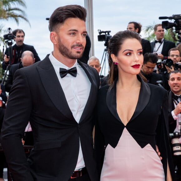 Thomas Vergara et sa femme Nabilla Benattia (enceinte) - Montée des marches du film "A Hidden Life" lors du 72ème Festival International du Film de Cannes. Le 19 mai 2019 © Borde / Bestimage