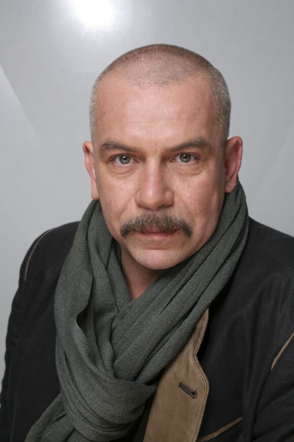 Philippe Torreton , portrait, à Paris, le 23 avril 2014.