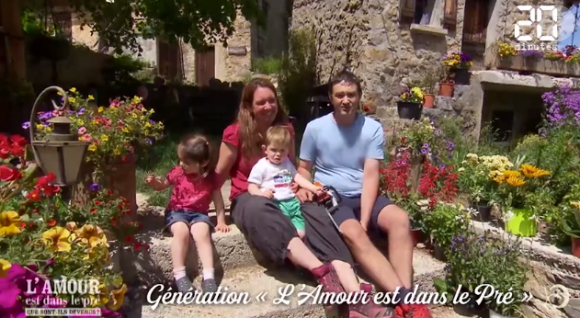 Thierry de "L'amour est dans le pré 2014" présente ses deux enfants dans "L'amour est dans le pré, que sont-ils devenus', 19 août 2019