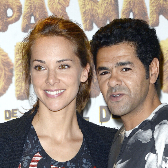 Jamel Debbouze et sa femme Mélissa Theuriau - Avant-première du film "Pourquoi j'ai pas mangé mon père" au Pathé Beaugrenelle à Paris, le 29 mars 2015. 