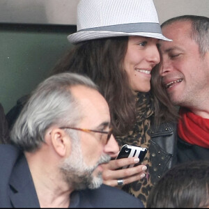 Samuel Etienne et sa femme Helen à Roland Garros, en 2010.