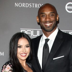 Kobe Bryant et sa femme Vanessa à Los Angeles.