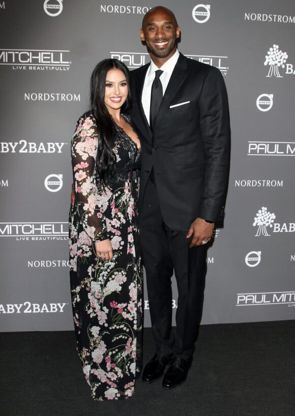 Kobe Bryant et sa femme Vanessa à Los Angeles.
