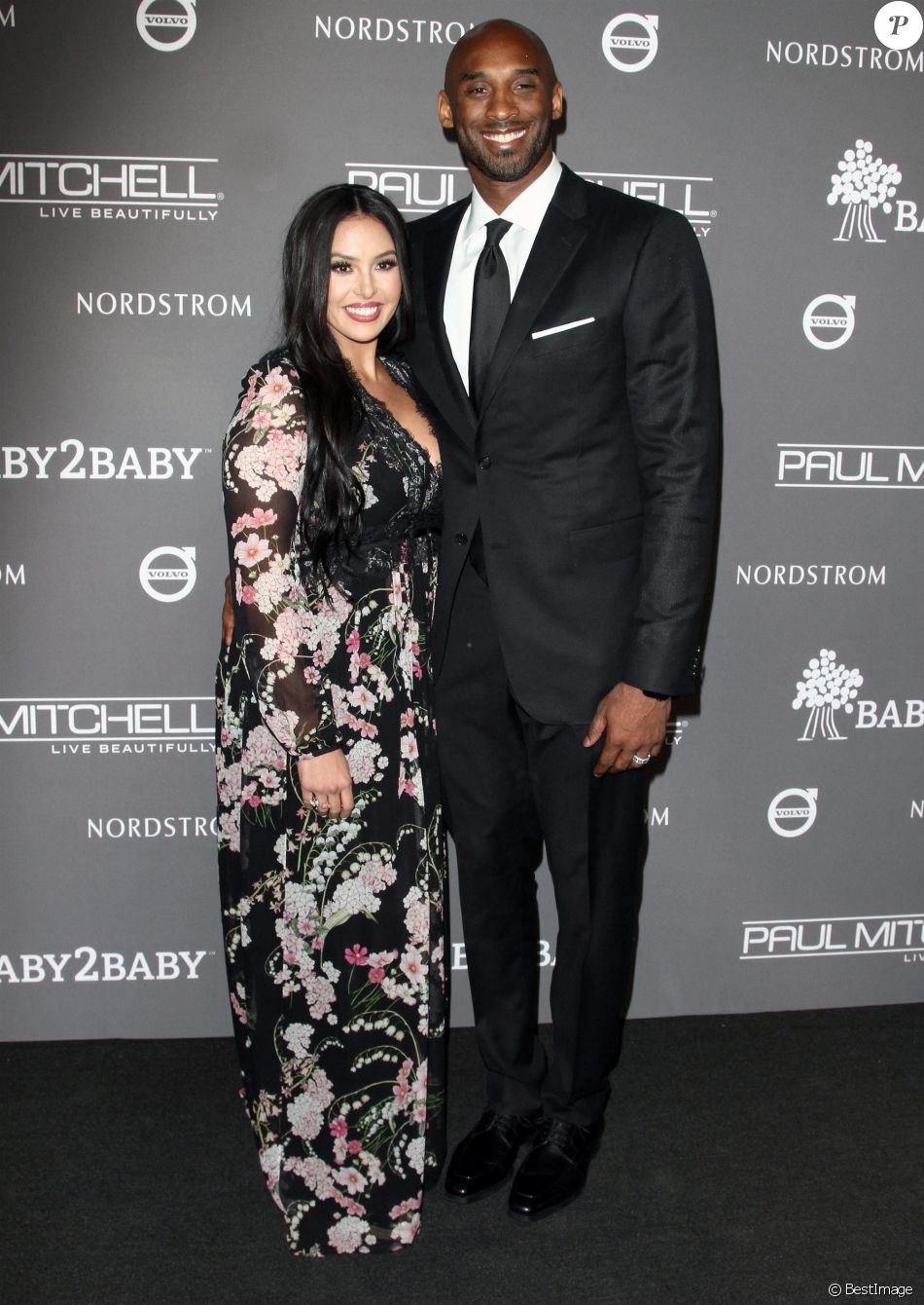 Kobe Bryant et sa femme Vanessa à Los Angeles.