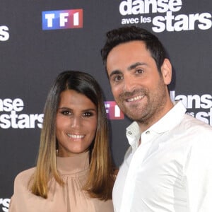 Camille Combal et Karine Ferri au photocall de la saison 10 de l'émission "Danse avec les stars" (DALS) au siège de TF1 à Boulogne-Billancourt, France, le 4 septembre 2019. © Veeren/Bestimage 