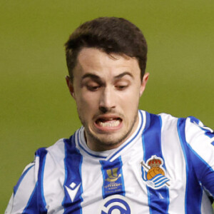 Antoine Griezmann lors de la demi-finale de Supercoupe d'Espagne, Real Sociedad - FC Barcelona (1-1) à Cordoba. Le 13 janvier 2021. © Alterphotos / Panoramic / Bestimage