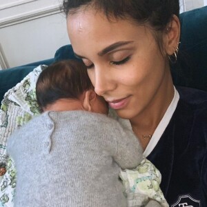 Shy'm et son fils sur Instagram.