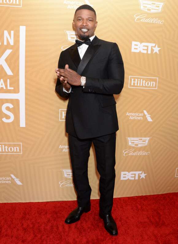 Jamie Foxx à la soirée American Black Film Festival (ABFF) Honors dans le quartier de Beverly Hills à Los Angeles, le 23 février 2020.