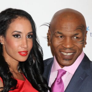Mike Tyson et sa femme Kiki à Las Vegas le 14 avril 2012.