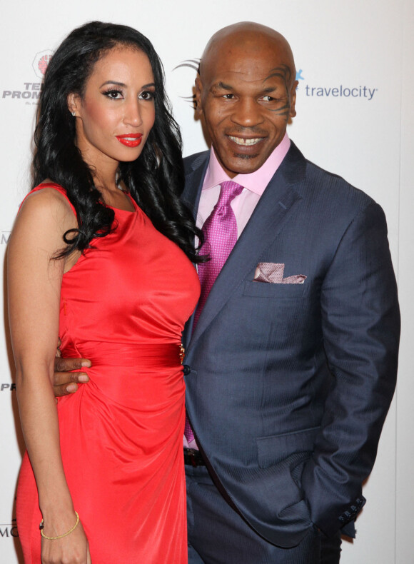 Mike Tyson et sa femme Kiki à Las Vegas le 14 avril 2012.