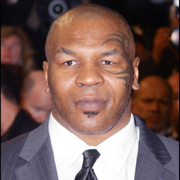 Mike Tyson au Festival de Cannes pour le film "Tyson".