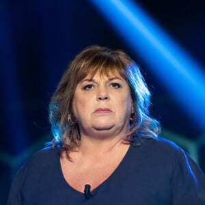 Exclusif - Michèle Bernier - Enregistrement de l'émission "Le grand show de l'humour - Les 50 comiques préférés des français 2020" au Palais des Sports de Paris, qui sera diffusée le 22 février sur France 2. Le 10 février 2020 © Cyril Moreau / Bestimage