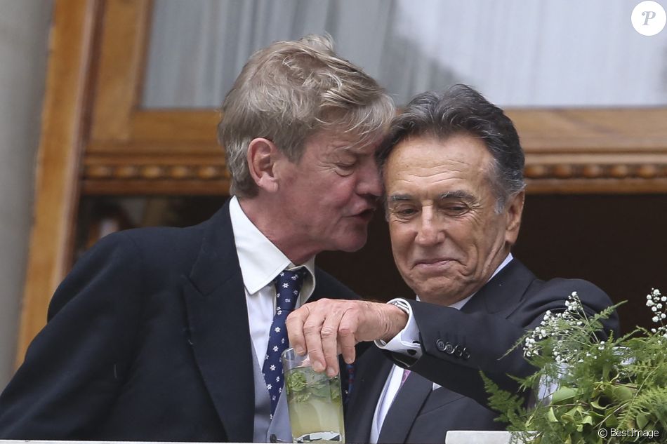 Ernst-August de Hanovre - Cocktail et déjeuner lors du mariage du prince Christian de Hanovre avec Alessandra de Osma à Lima au Pérou, le 16 mars 2018.