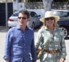Exclusif - Manuel Valls et Susana Gallardo sont allés dîner au restaurant où ils se sont rencontrés il y a 1 an à Marbella. Le 9 juin 2019 