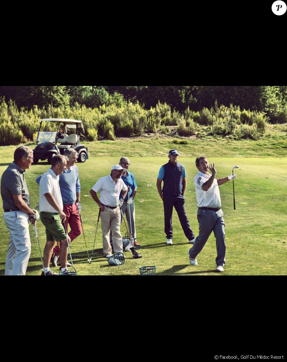 Dominique Larretche (à droite) donnait des cours de golf au Golf du Médoc Resort, au Pian-Medoc, près de Bordeaux.