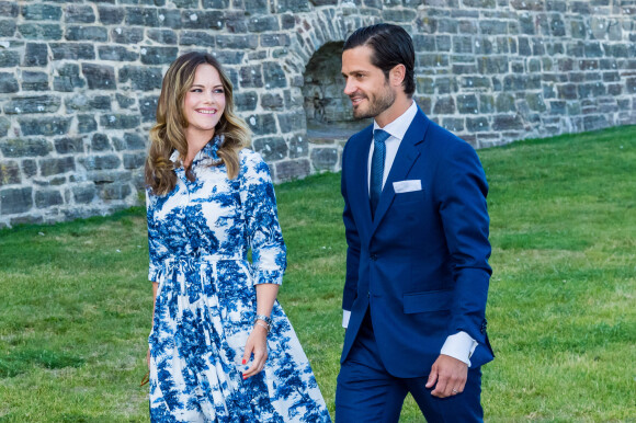 La princesse Sofia (Hellqvist), le prince Carl Philip - La famille royale de Suède se retrouve au palais Solliden pour le Victoria Day, l'anniversaire de la princesse Victoria de Suède à Borgholm, été 2020.