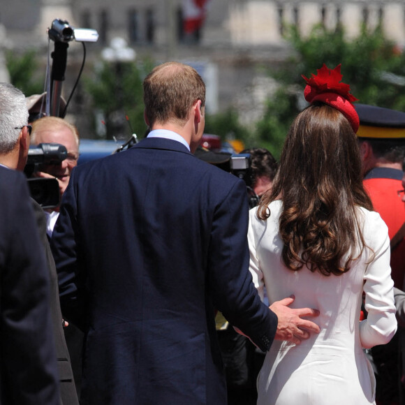 Le prince William et Kate Middleton à Ottawa, au Canada, le 1er juillet 2011. 
