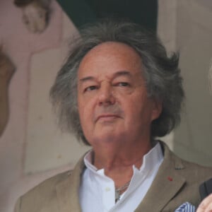 Gonzague Saint Bris, Le chanteur Renaud (Renaud Séchan) - 21ème édition de la "Forêt des livres" à Chanceaux-prés-Loches le 28 aout 2016. © CVS/Bestimage