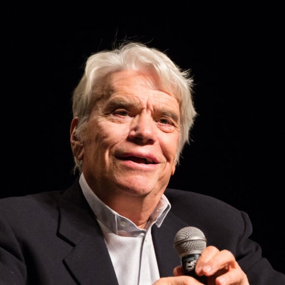 Bernard Tapie donne une conférence "Qui est le vrai Bernard Tapie" au Forum de Liège, Belgique, le 27 septembre 2018 © Alain Rolland/ImageBuzz/Bestimage