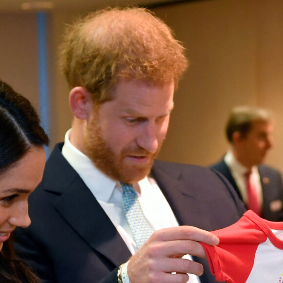 Le prince Harry, duc de Sussex, et Meghan Markle, duchesse de Sussex, lors de la soirée des WellChild Awards à l'hôtel Royal Lancaster à Londres le 15 octobre 2019.