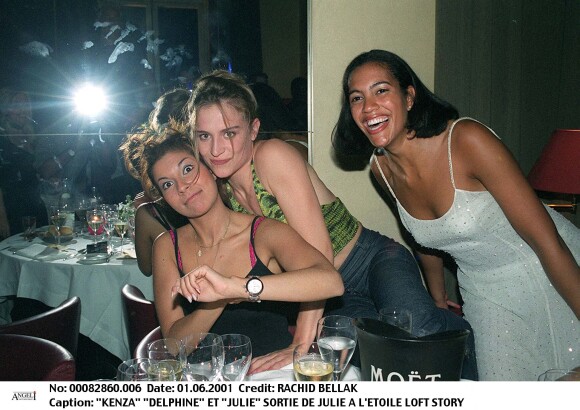Kenza, Delphine et Julie de "Loft Story 2001"