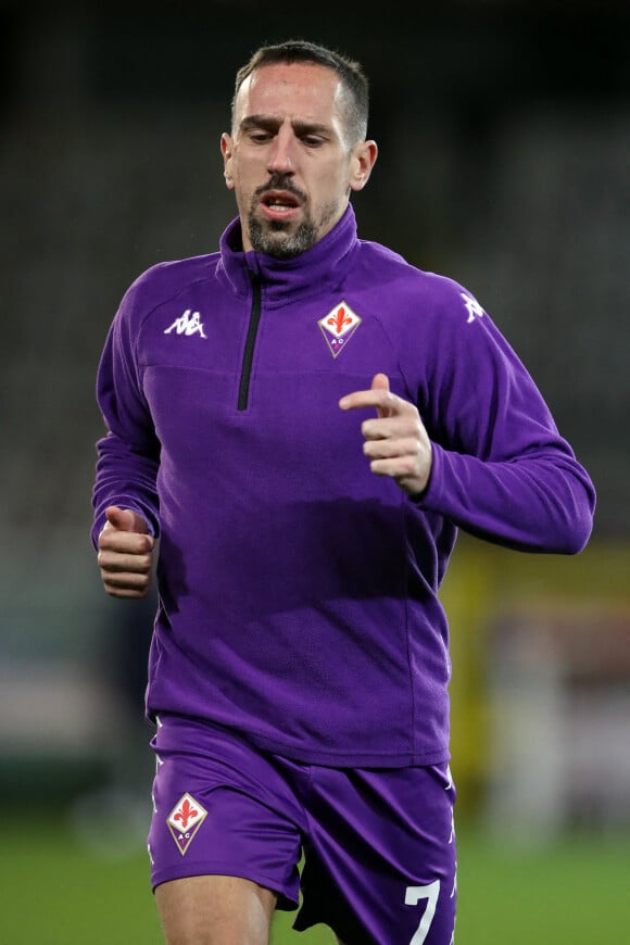 Franck Ribery à l'entrainement avant le match Turin Vs Fiorentina le 29 janvier 2021 Credit Image: © Jonathan Moscrop/Sportimage/Cal Sport Media