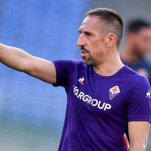 Franck Ribéry pendant le match de football "AS Roma vs ACF Fiorentina" - Serie A. Le 26 juillet 2020 © Inside / Panoramic / Bestimage