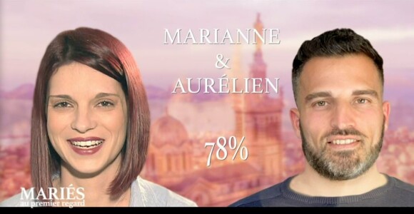 Aurélien et Marianne dans "Mariés au premier regard", sur M6