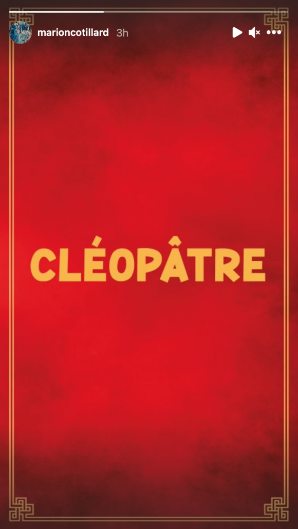 Marion Cotillard jouera Cléôpatre dans le film "Astérix et Obélix, l'Empire du milieu".